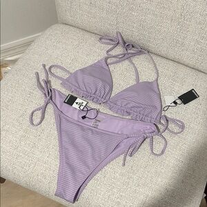BRAND NEW Garage Purple Bikini Set